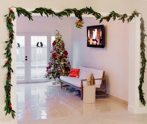 How to Hang Holiday Garlands Indoors