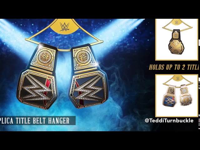 NEW WWE Replica Title Belt Hanger: Reaction by Teddi Turnbuckle (8 months ago)