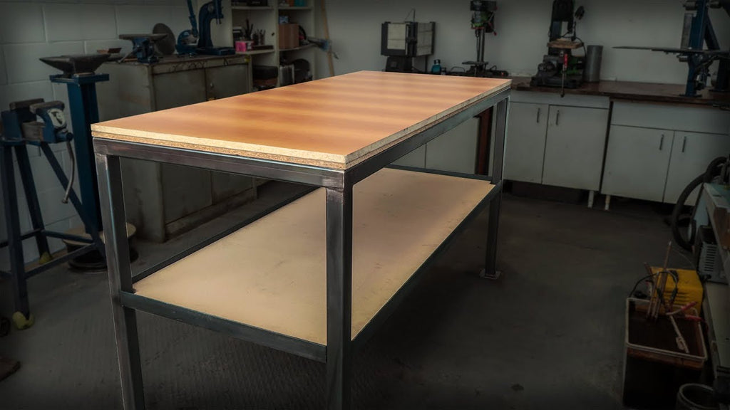 A square particle board and two saw horses don't make a great workbench, I know! I really needed to make myself a proper sturdy one, so in this video you can ...