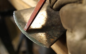 Here’s a short video about how to sharpen an axe
