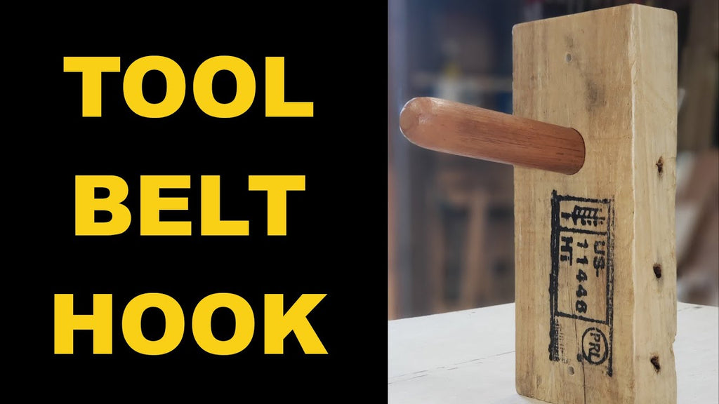 Pallet Wood Tool Belt Hanger by Steve Schmidt (1 year ago)