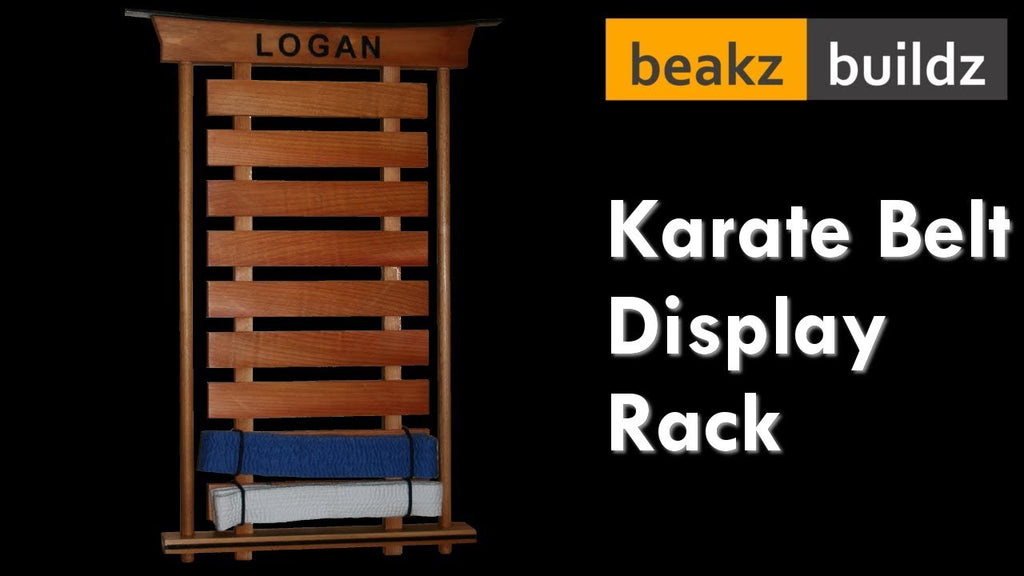 Japanese Inspired Karate Belt Display Rack de Paul Challis hace 3 años 19 minutos 14,076 vista