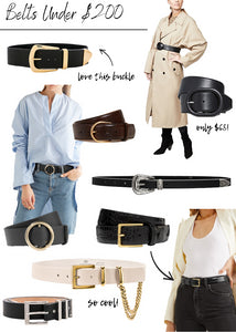 All About Belts: My Favorite Picks!