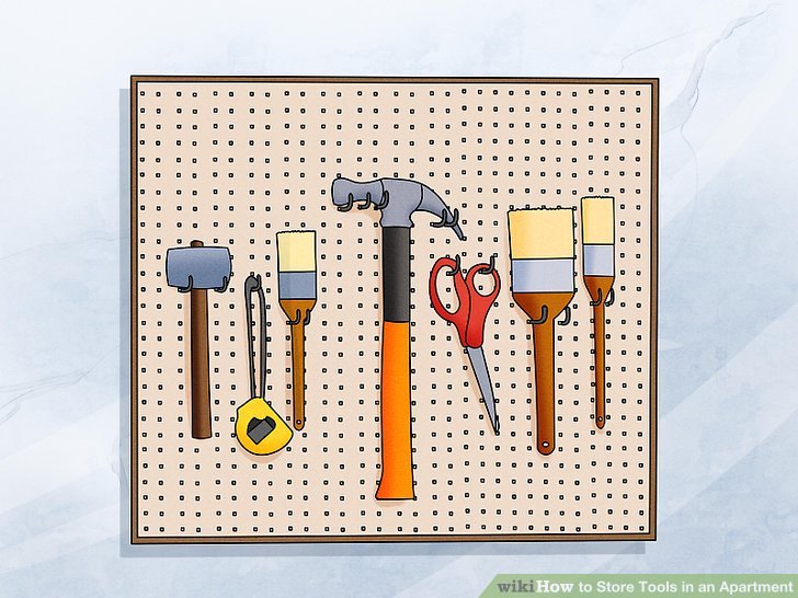 How to Store Tools in an Apartment