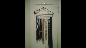 DIY Belt and Scarf Organizer by MadHatterCrafter (7 years ago)