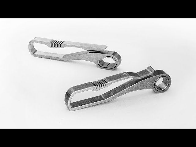 A TITANIUM Key and Belt Hook For Your EVERYDAY CARRY by CrowdfundedCo (2 years ago)