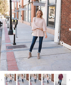 Order Here—> Cute Boatneck Flutter Sleeve Top for 16.99 (was $29.99) 1 day only.