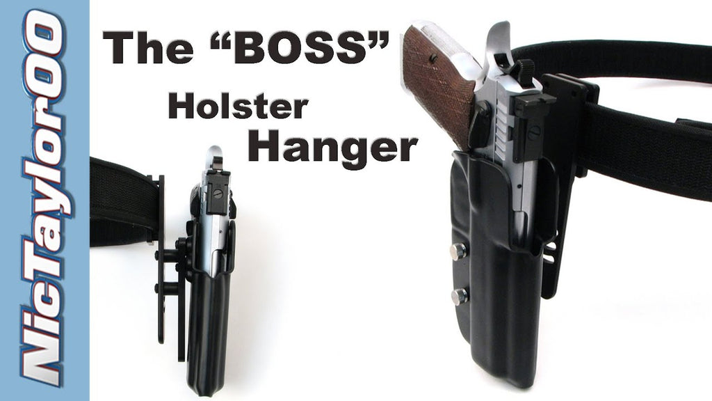 BOSS Holster Hanger - The Best Holster Mount Ever! by NicTaylor00 (5 years ago)