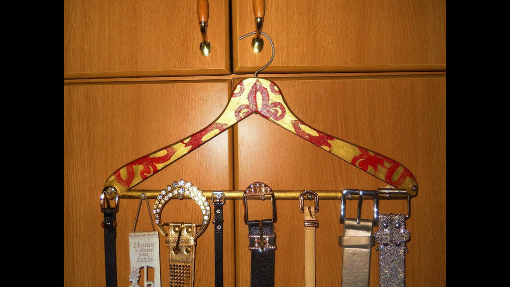 DIY belt hanger: Recycling by Ujjal Vallabh (6 years ago)