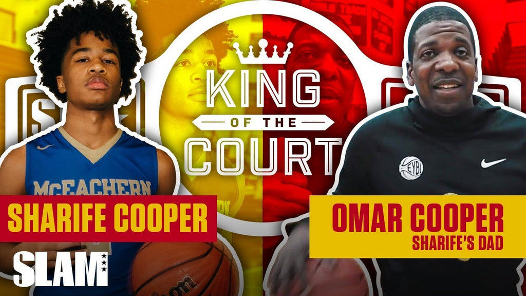 Sharife Cooper and his dad, Omar, really played one of the most hilarious 1-on-1 games in King of the Court history--Omar even brought "a bag inside the bag" ...