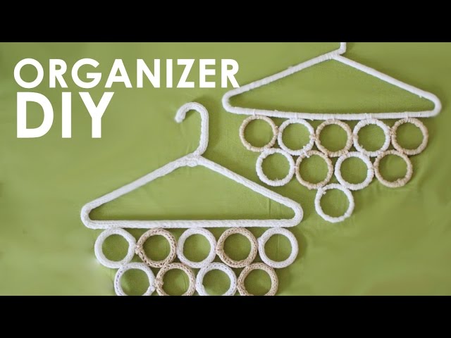 Closet Organizer DIY Hangers: New Year New You Collaboration by Studio Knit (6 years ago)