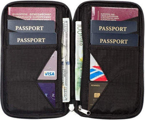 Hitting the road? Get a travel wallet and keep your docs safe