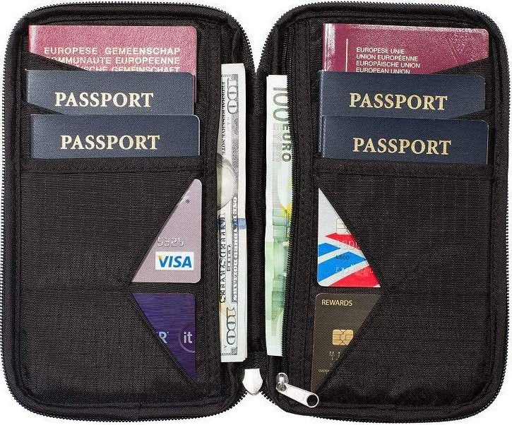 Hitting the road? Get a travel wallet and keep your docs safe.