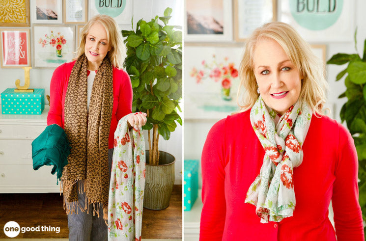 How To Wear A Scarf: 2 Simple Knots & 5 Other Options
