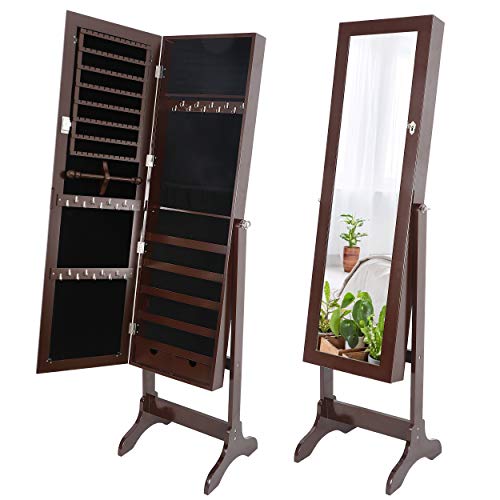 Top 16 Best Mirror Jewelry Cabinet | Jewelry Armoires